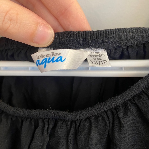 La Vie En Rose Off Shoulder Swimsuit cover up - Picture 4 of 6